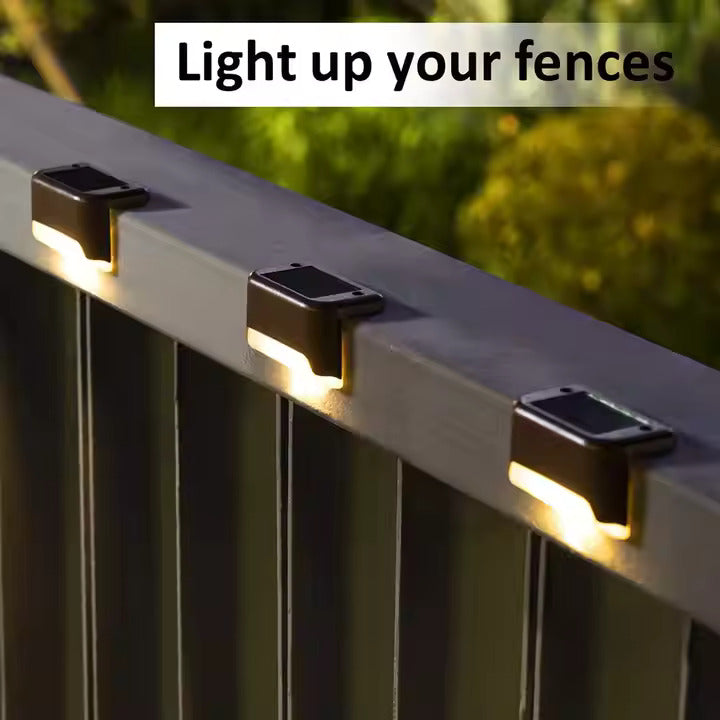 LED Solar Lamps for Steps or Fence