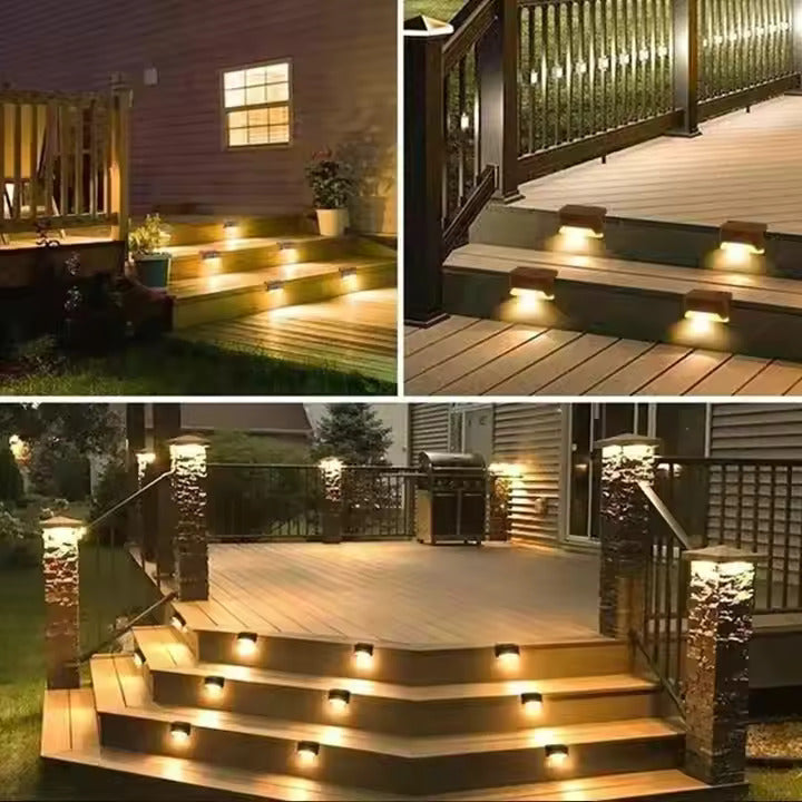 LED Solar Lamps for Steps or Fence