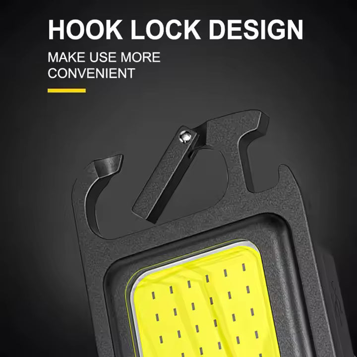 Super Bright Key Ring Light - Rechargeable