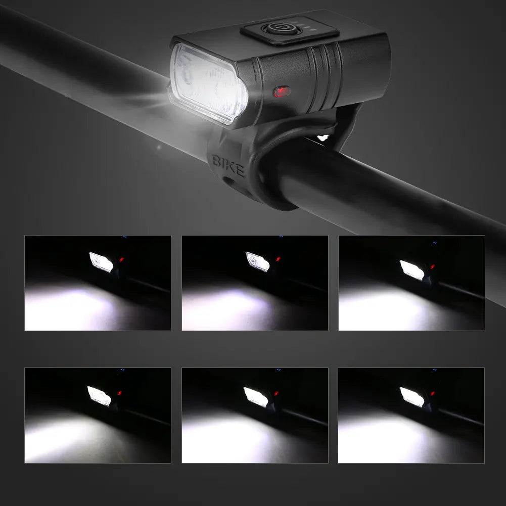 Cyclist’s Front & Rear Light Set - Rechargeable
