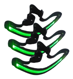 3 High-Visibility Walker’s Glow Belts