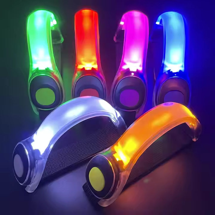 2 Cyclist Glow Arm / Foot Bands