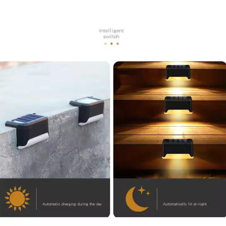 LED Solar Lamps for Steps or Fence